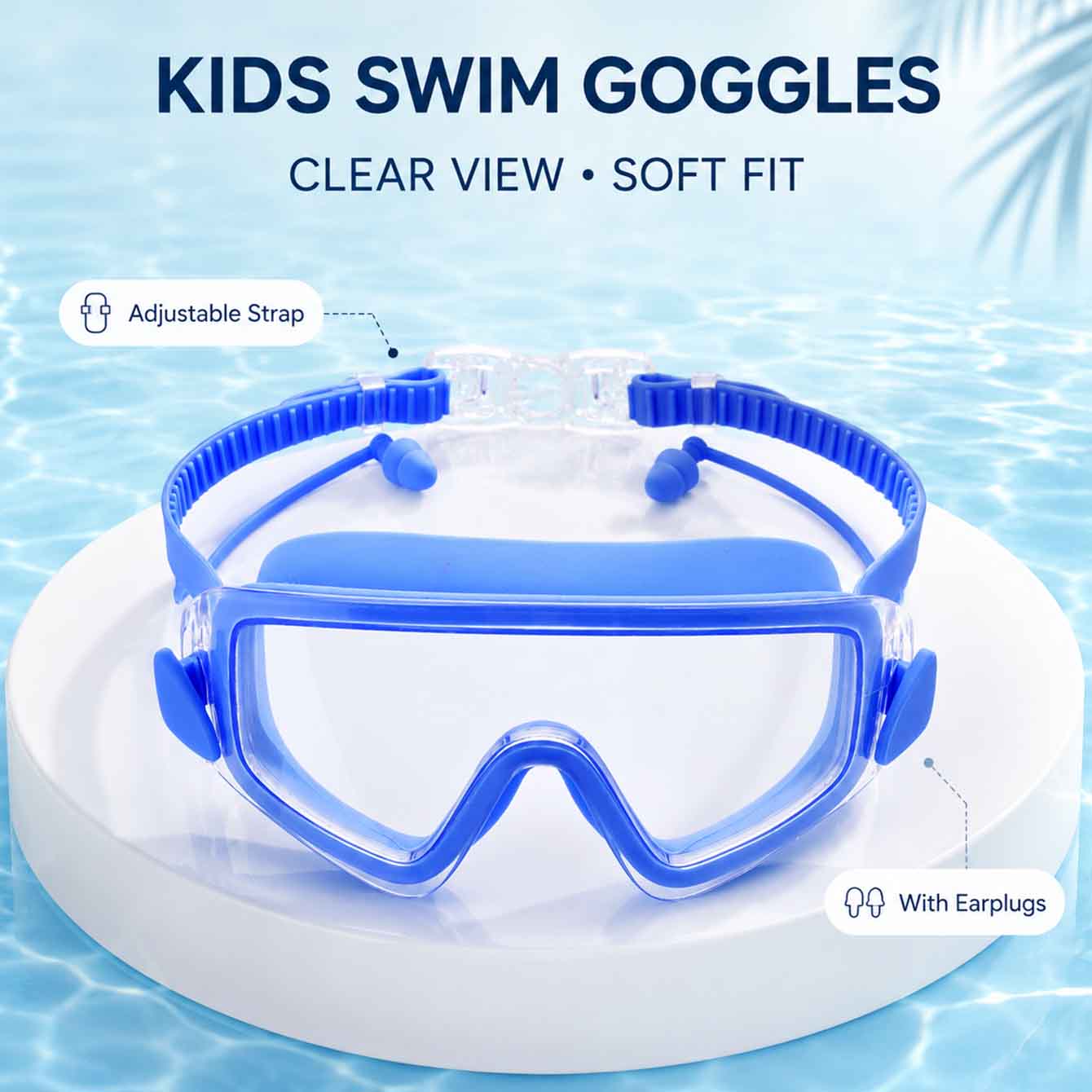 1PC Swim Goggles Snorkel Divin - огляд і ціна Anti Pollution Mask