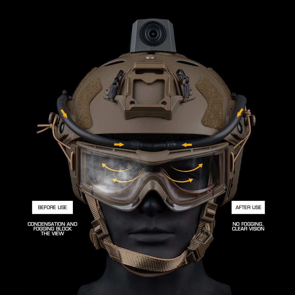Tactical Goggles Defogger Defo - огляд і ціна Anti Pollution Mask