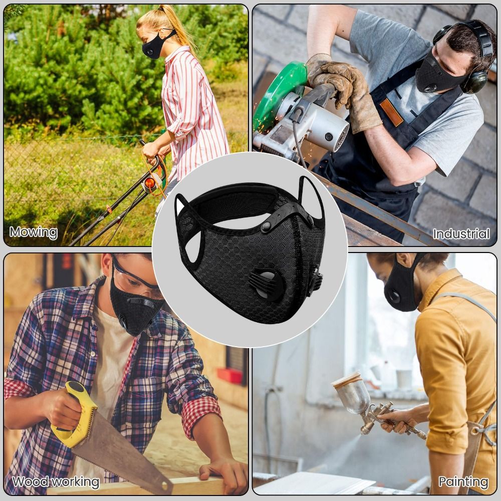Breathable Ergonomic Dust Mask - огляд і ціна Anti Pollution Mask