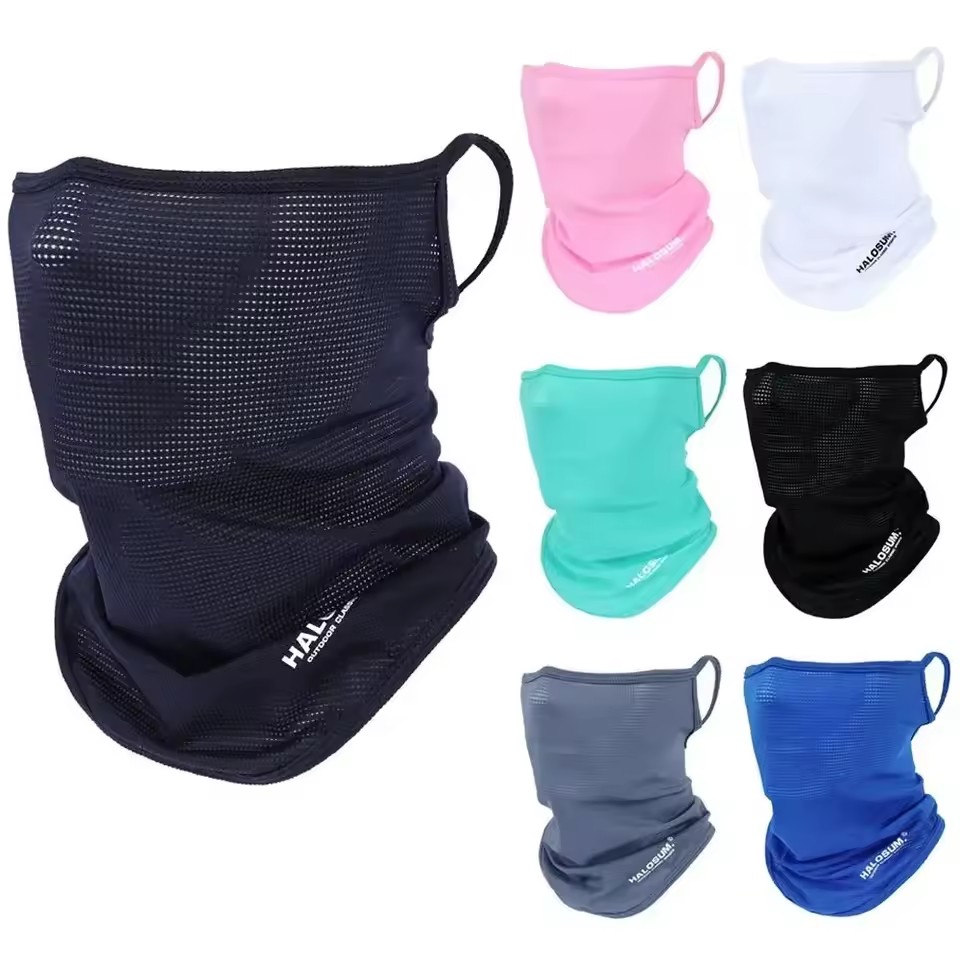 Ice Silk Full Face Mask Balacl - огляд і ціна Sports Mask Breathable