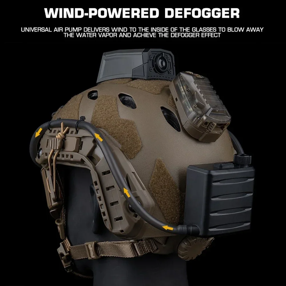 Airsoft Goggles Defogger Defog - огляд і ціна Anti Pollution Mask