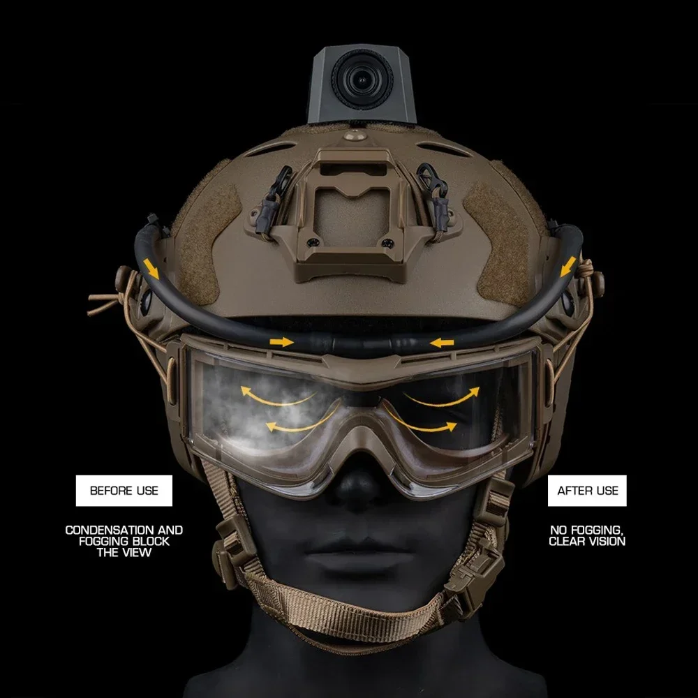 Airsoft Goggles Defogger Defog - огляд і ціна Anti Pollution Mask